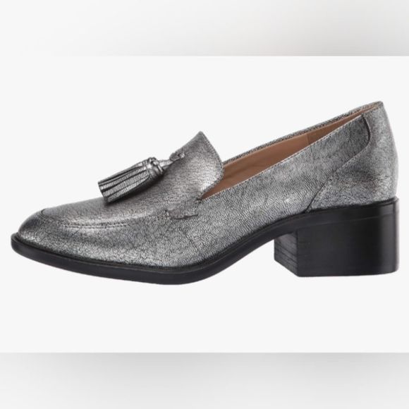 Naturalizer Palmer Slip-ons Loafers - Pewter Size 7W - Picture 1 of 6